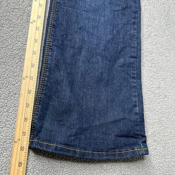 Coogi Jeans Womens 18W Bootcut Stretch Denim Gold Embroidered Pockets Y2K Retro - Picture 15 of 16